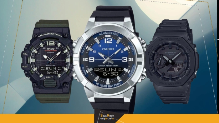 راهنمای جامع ساعت آنالوگ دیجیتال جی شاک: تلفیق قدرت و زیبایی